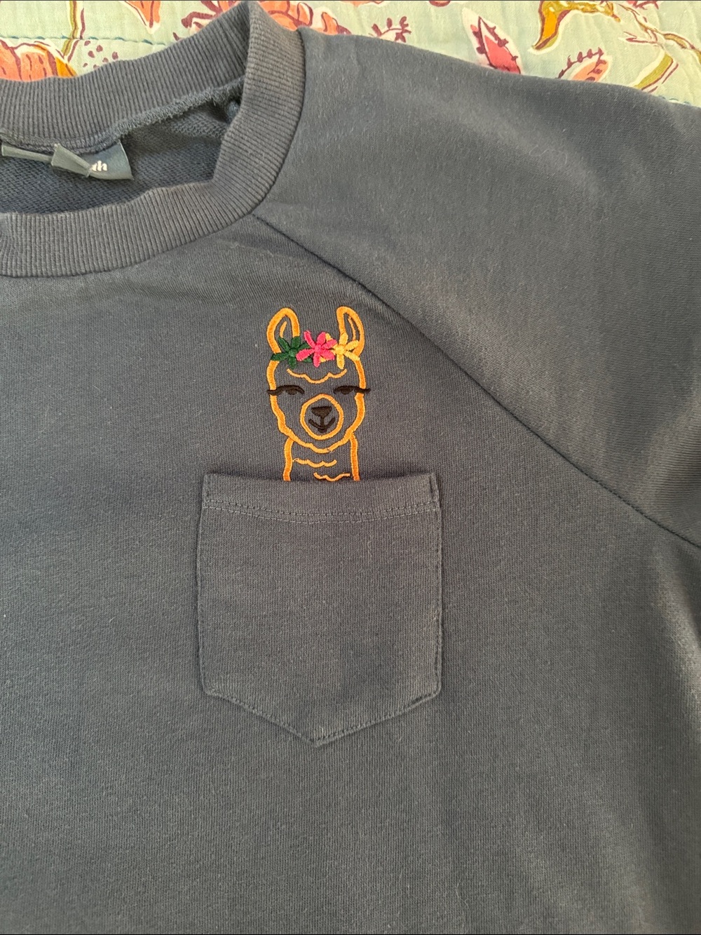 Llama Modcloth top - Picture 2 of 4